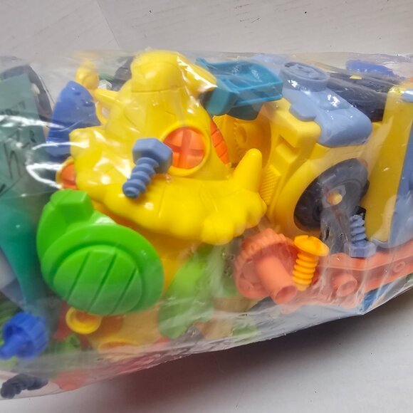 Airplane Truck Car Dinosaur Animal build Construct Kidtastic Junior Engineer LOT - Picture 8 of 12